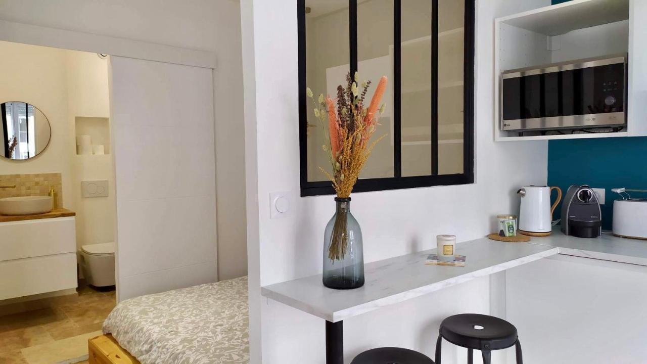 Cocon Chic Du Vieux Port - Clim Apartment Marseille Bagian luar foto