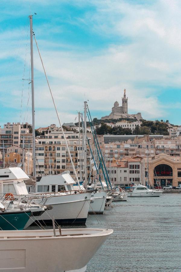 Cocon Chic Du Vieux Port - Clim Apartment Marseille Bagian luar foto